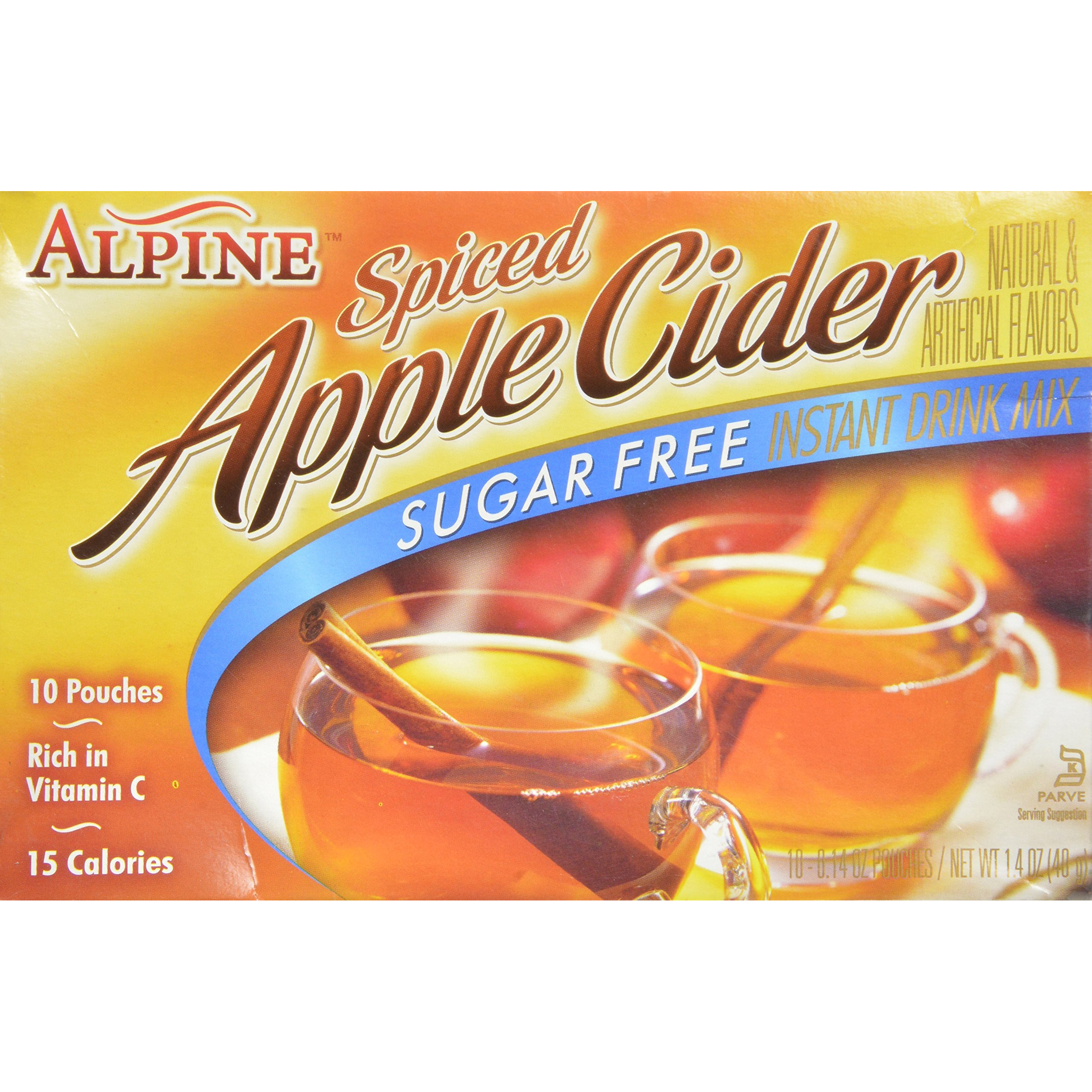 Alpine Spiced Apple Cider Sugar Free- 10 Count (Pack Of 1)