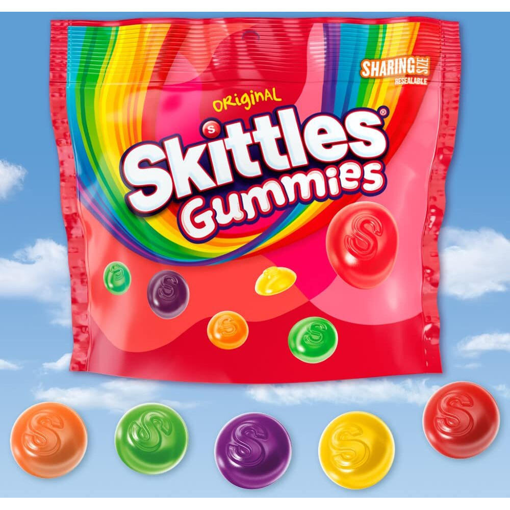 Skittles Original Gummy Candy, Sharing Size, 12 Oz Bag