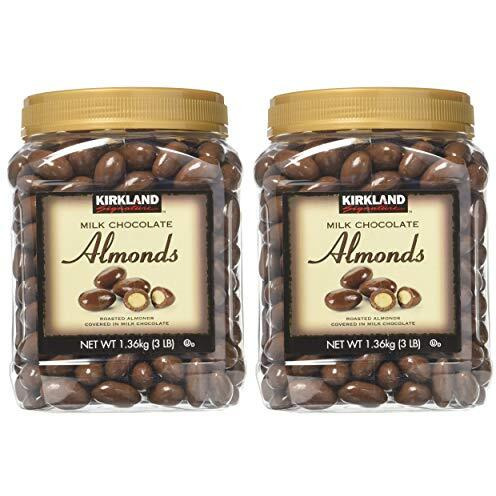 Kirkland Signature Milk Chocolate Roasted Almonds, 1 Pack