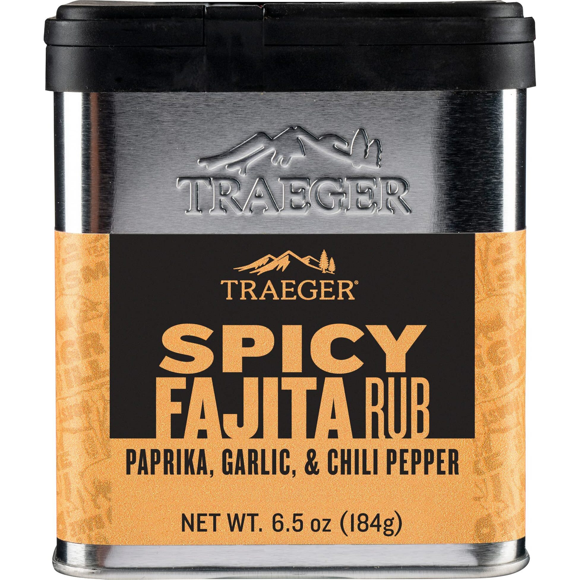 Traeger Grills Spc217 Spicy Fajita Rub With Paprika, Garlic, & Chili Pepper