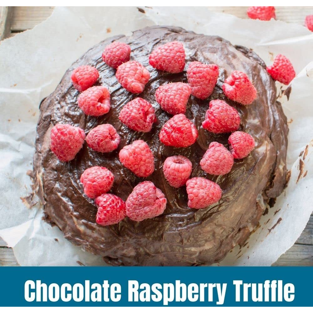 Door County Coffee Chocolate Raspberry Truffle Flavored Coffee Whole Bean | 10 Oz Bag | Medium Roast | 100% Specialty Arabica Coffee | Flavored Gourmet Coffee | Chocolate Raspberry Truffle