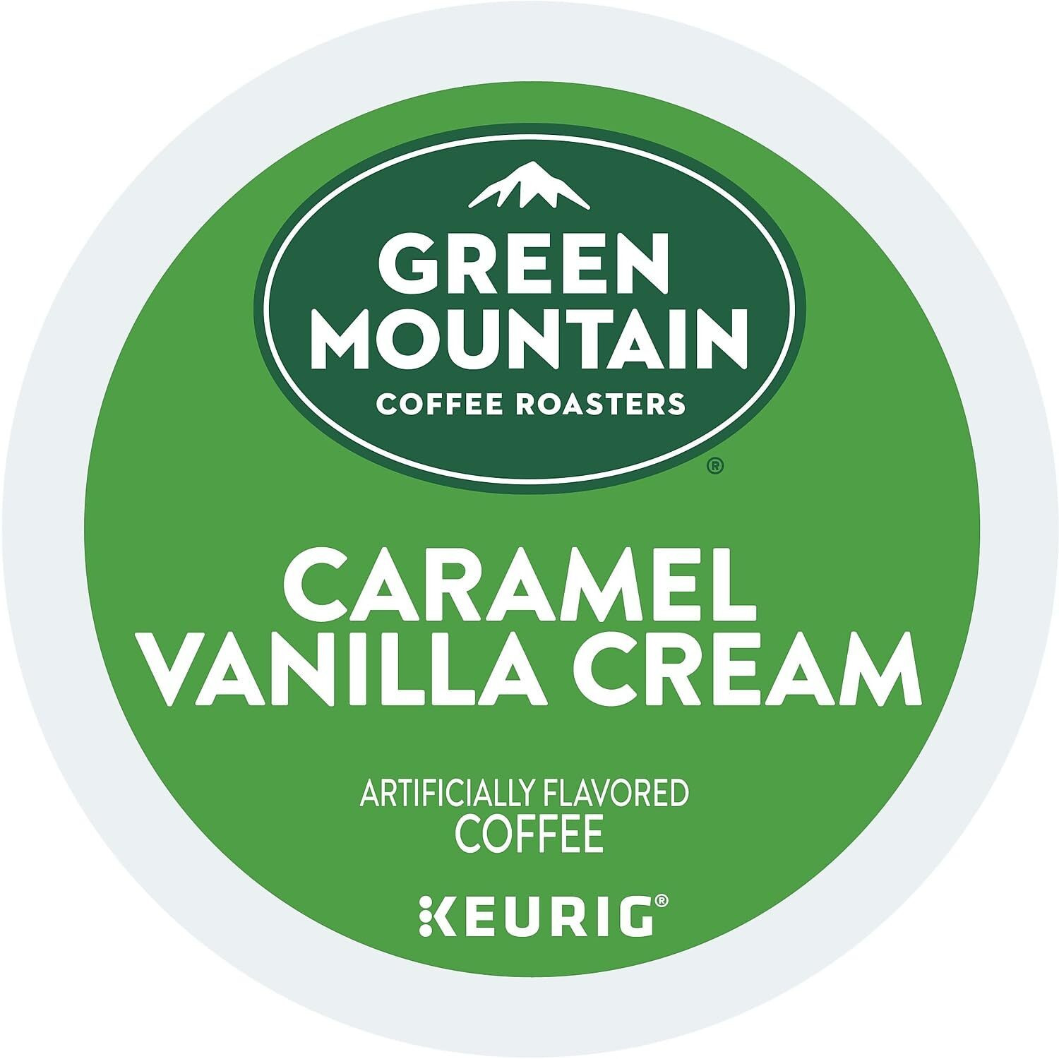 Green Mountain Coffee Roasters 6700Ct Caramel Vanilla Cream Coffee K-Cups, 96/Carton