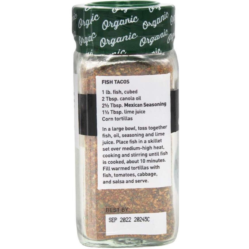 The Spice Hunter Organic Mexican Seasoning Blend, 1.4 Oz. Jar