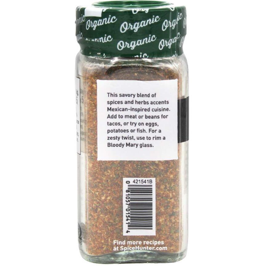 The Spice Hunter Organic Mexican Seasoning Blend, 1.4 Oz. Jar