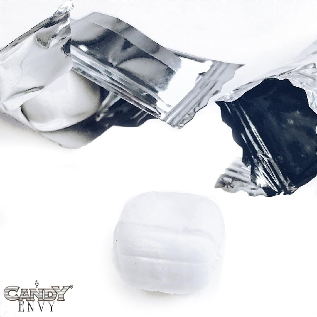 Candy Envy - Silver Foil Buttermints - 13 Oz. Bag - 100 Indiv. Wrapped Mints