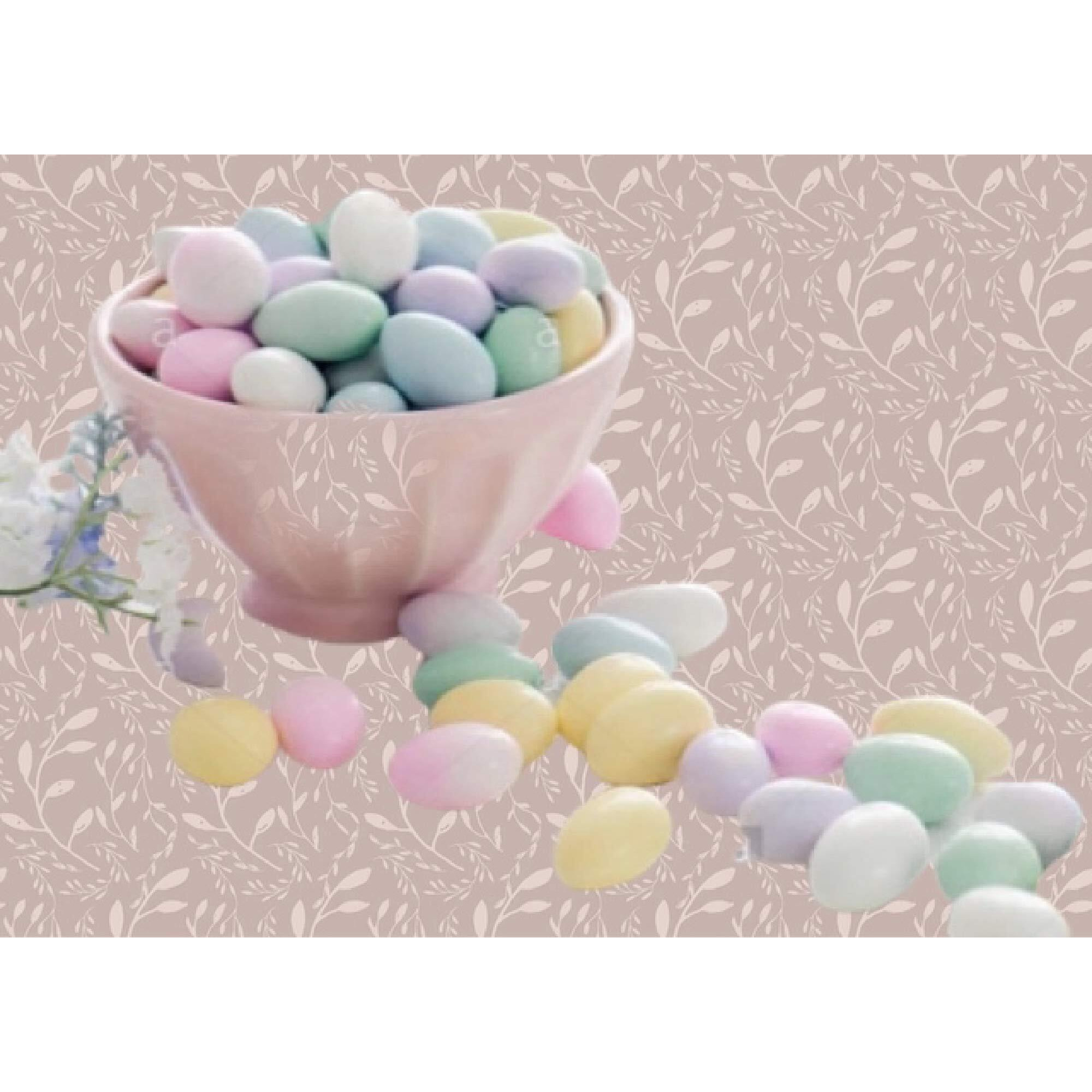 Sconza Assorted Jordan Almonds | Candy Coated California Almonds | Made In The Usa |Pack Of 1 (16 Ounce)