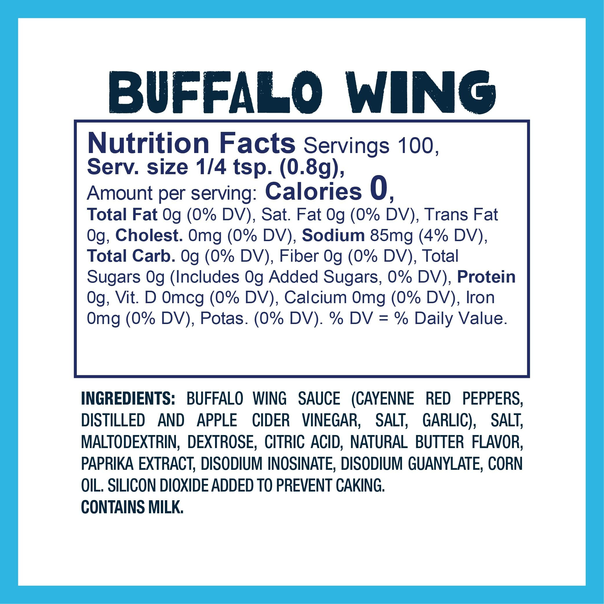 Kernel Season's Popcorn Seasoning, Buffalo Wing, 2.85 Ounce (Pack Of 6)