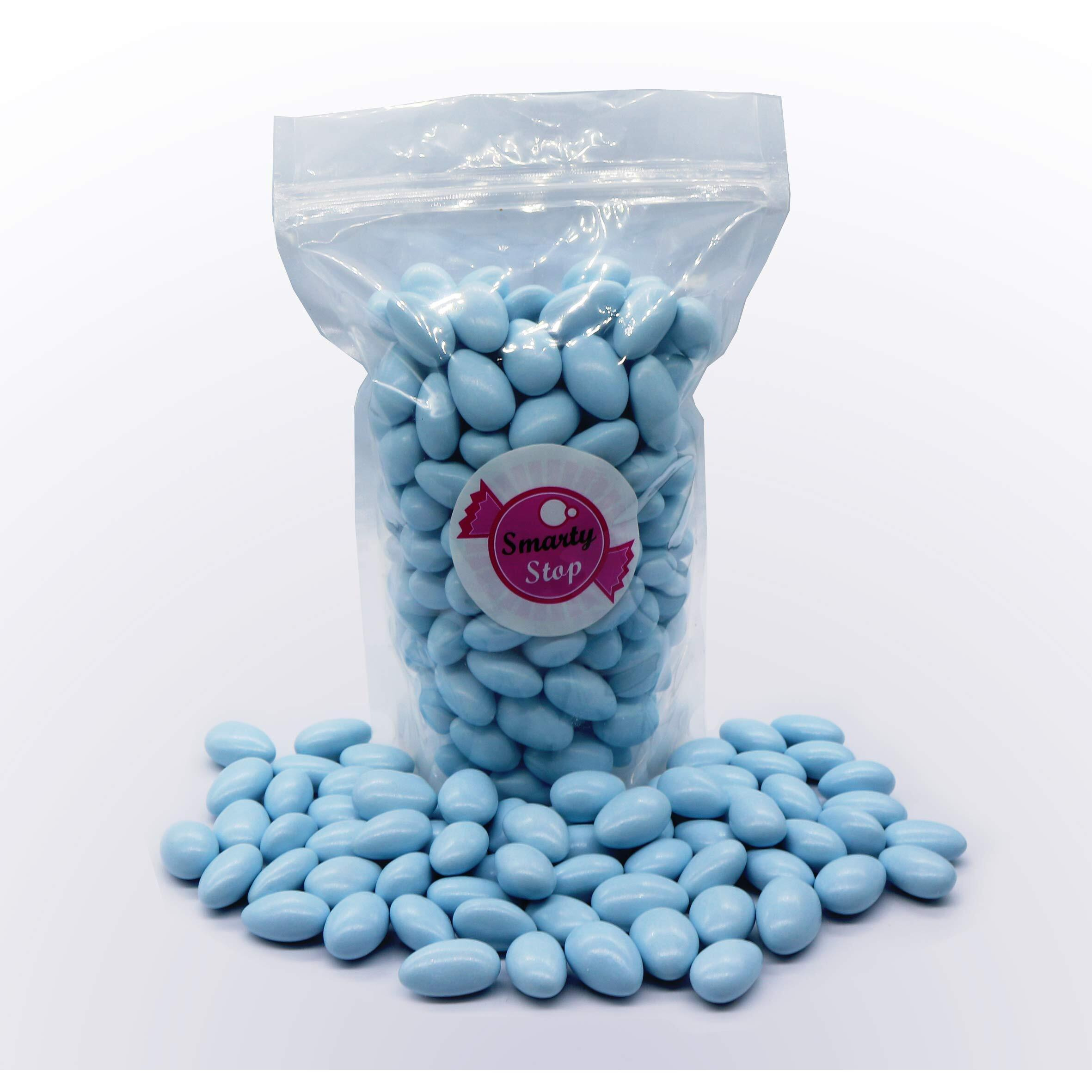 Smarty Stop Jordan Almonds (Light Blue- Pastel Colors, 10 Pound (Pack Of 1))