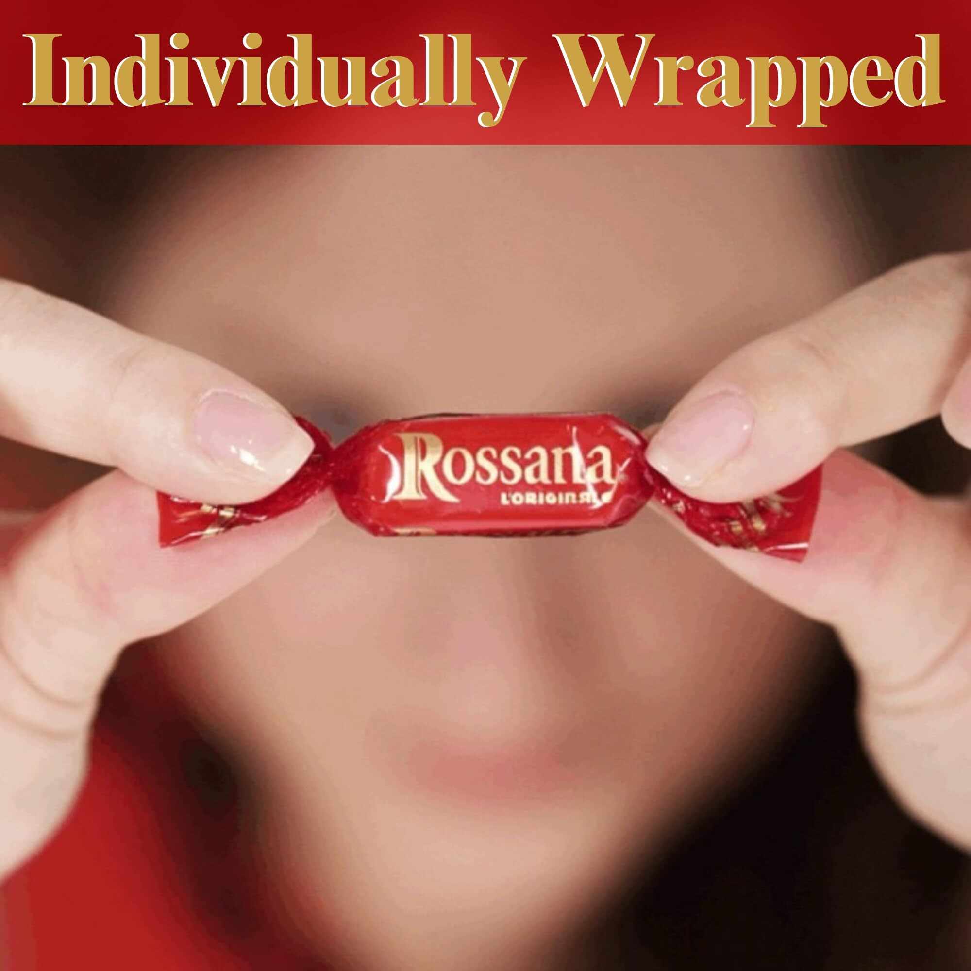 Fida Italian Hard Candy - Rossana Bulk, 2.2Lbs