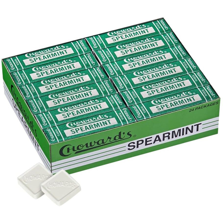 Choward's Spearmint Mints (Pack Of 24)