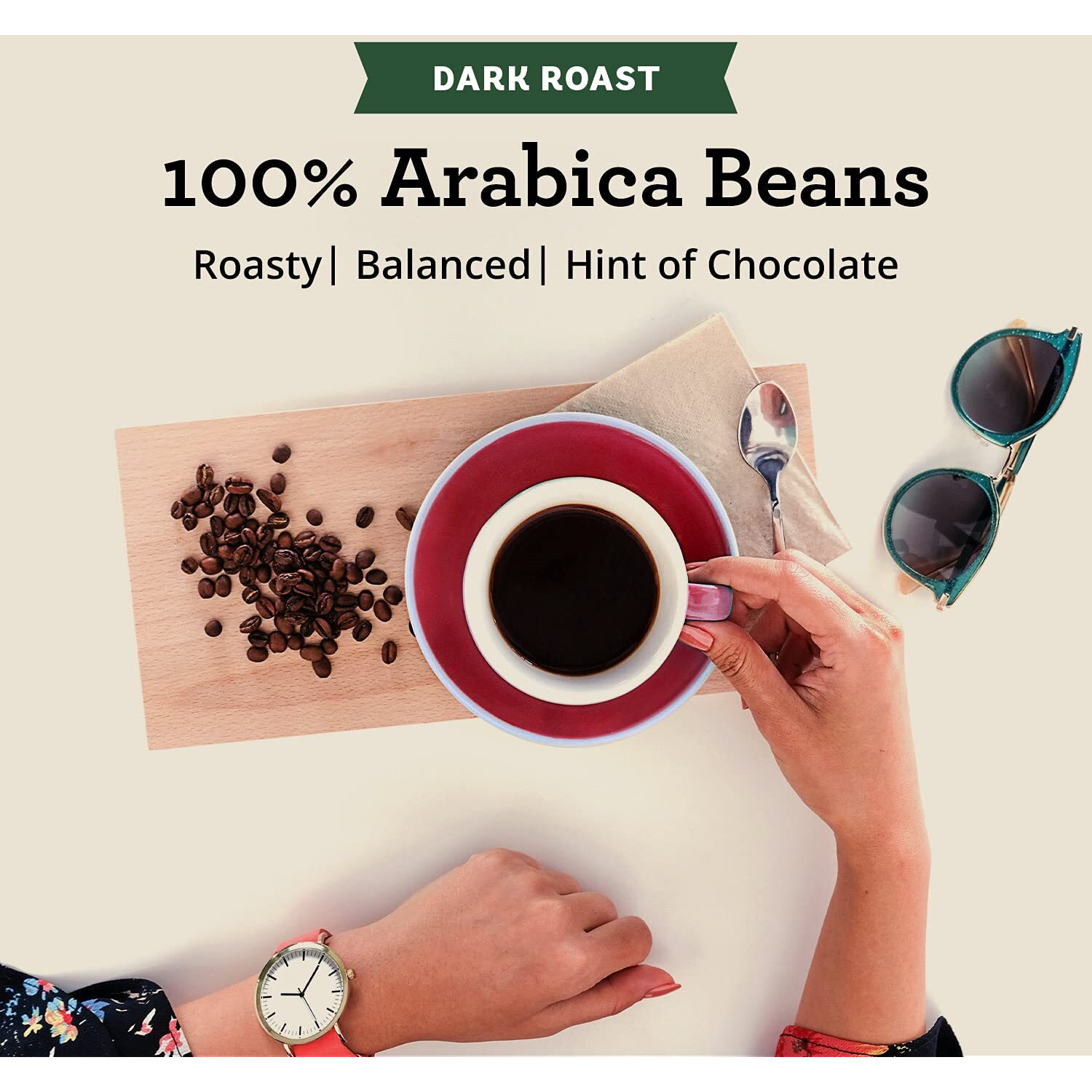 Seattle's Best Coffee 6Th Avenue Bistro Dark Roast K-Cup Pods | 10 Count (Pack Of 6)