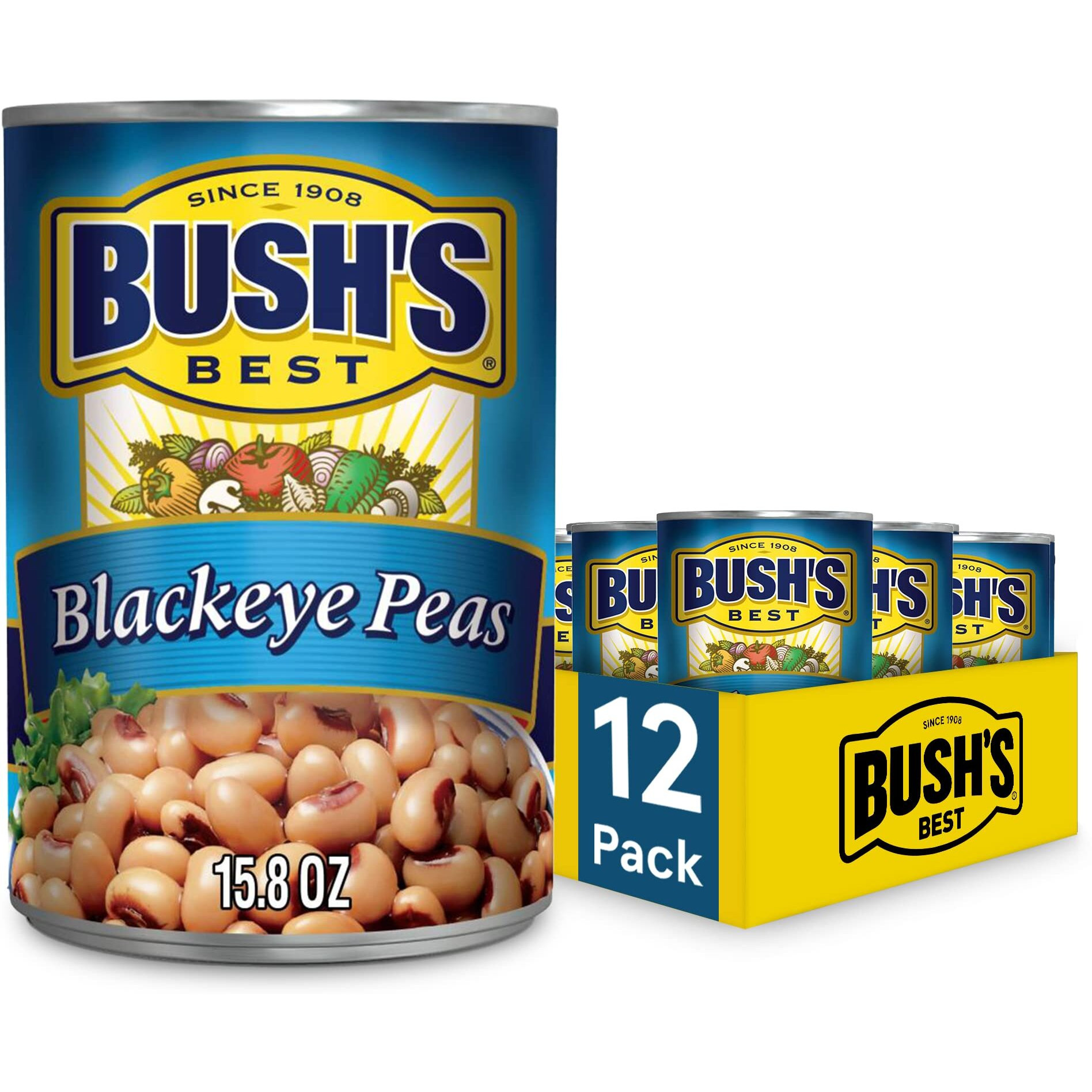 12-15.8 Oz Blackeye Peas