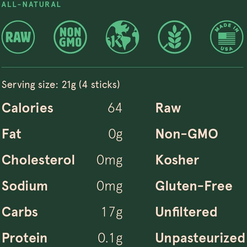 Sbo Honey Sticks - 100 Count Of Raw Unfiltered Non-Gmo Single Serve Pure Honey Stick Packets For Tea And Snacks - Made In The Usa