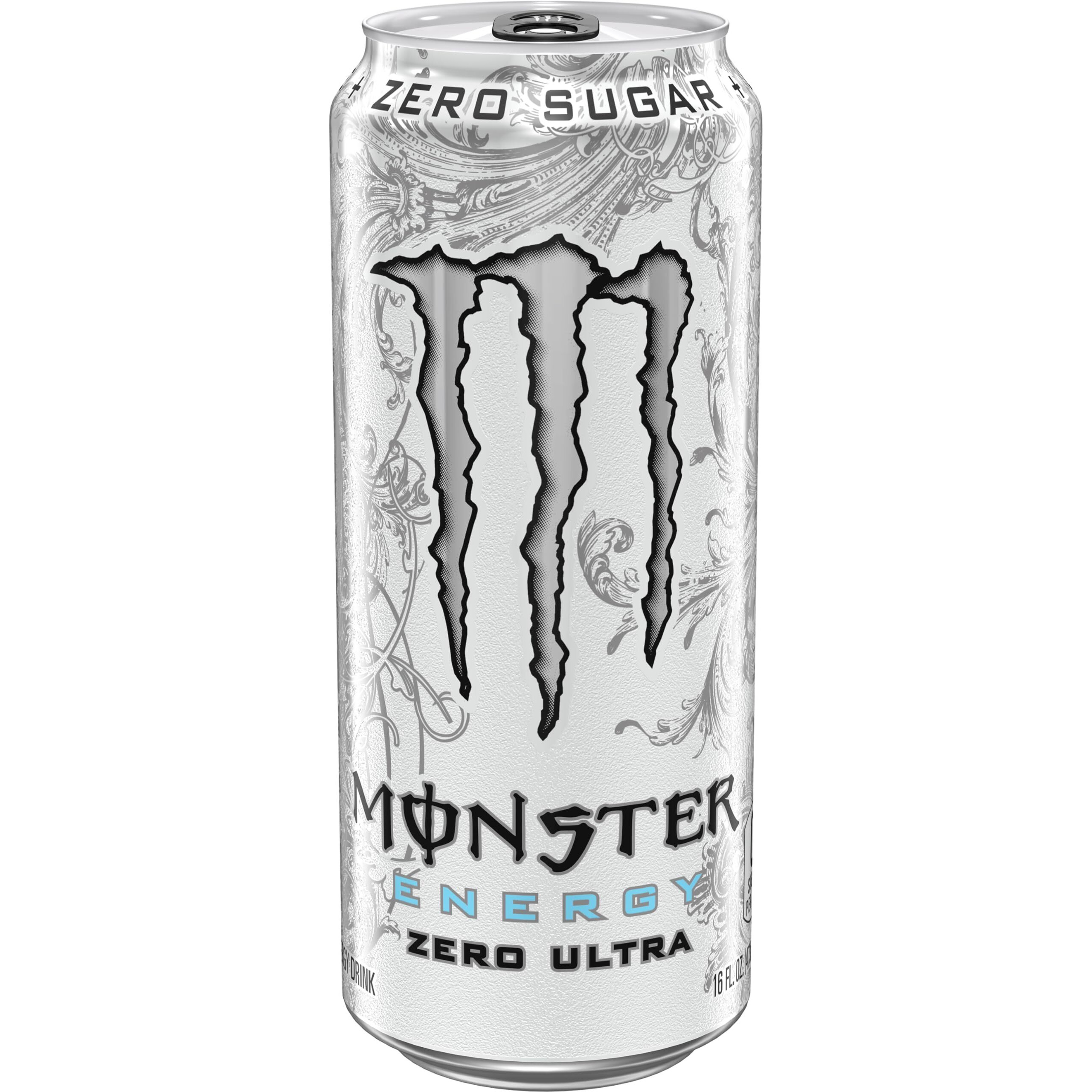 Monster Energy Ultra 3 Flavor Variety Pack, Zero Ultra, Ultra Red, Ultra Blue, Sugar Free Energy Drink, 16 Ounce (Pack Of 12)