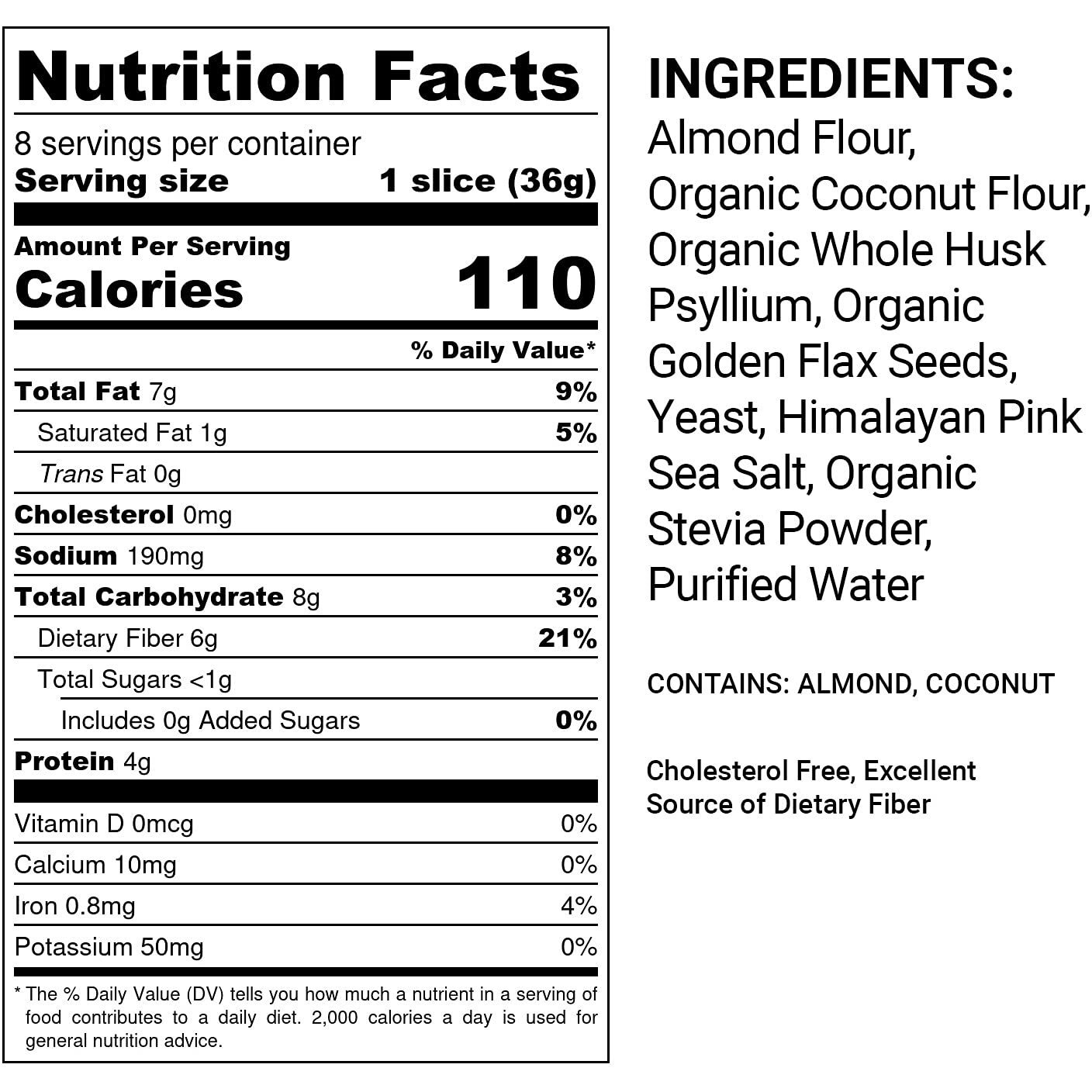 Yez Artisan Golden Flax Keto Bread - Clean Keto, Paleo, Vegan - Lectin Free, Low Carb, Gluten Free, Wheat Free, Grain Free, Soy Free, Diabetic Friendly, Preservatives Free, All Natural, Clean Ketogenic Food (Small Loaf - 10 Oz Each - Pack Of 4)