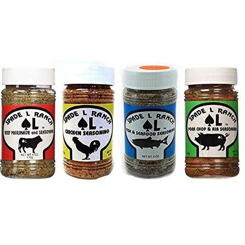 Spade L Ranch, Variety Pack, Marinade And Seasoning 6 Oz. (1)