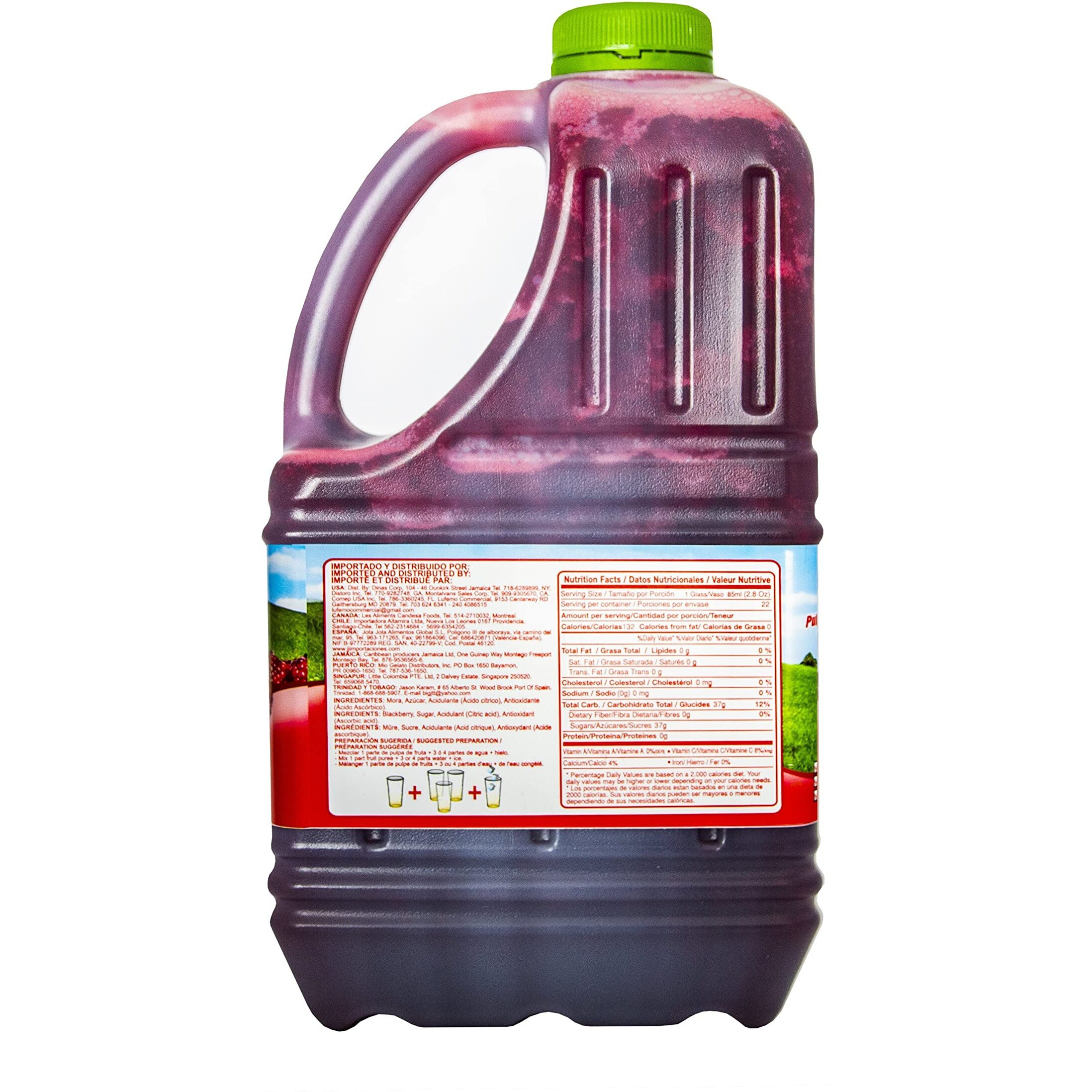 Canoa Fruit Purees | Made With Real Fruit | 64 Fl Oz | Great For Juices, Smoothies, Cocktails, Desserts, Sauces, Marinades & More (Guanabana/Soursop)