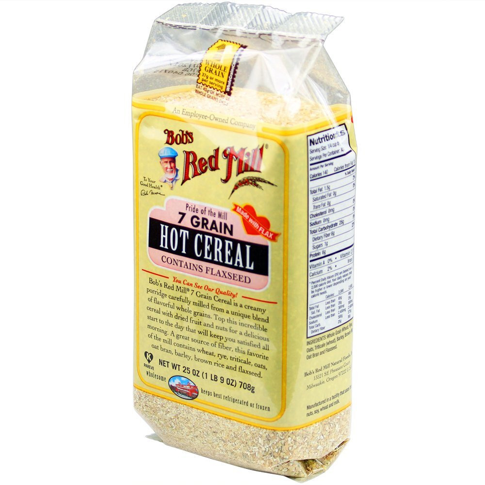Bob's Red Mill 7 Grain Hot Cereal, 25 Ounce (Pack Of 4)