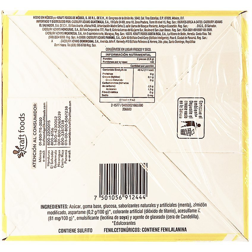 Adams Gum 100 X 2 Units - Chiclets (Pack Of 6)