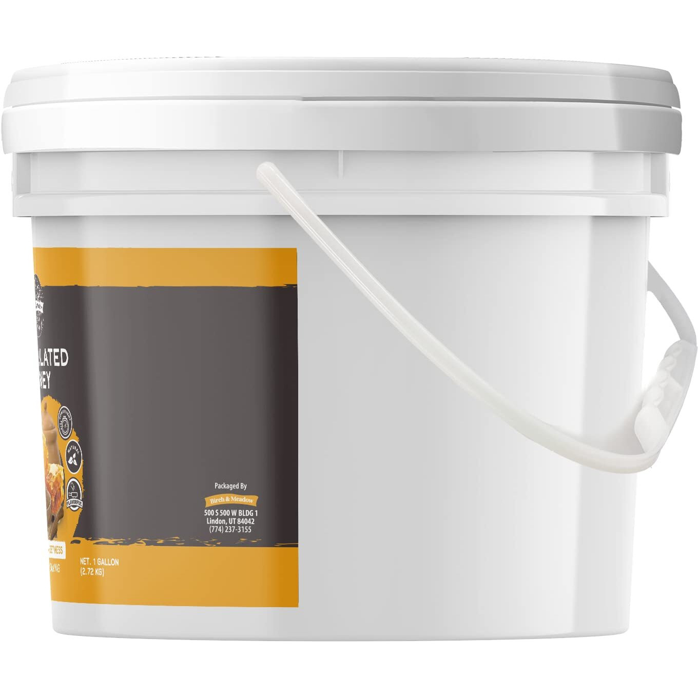 Birch & Meadow Granulated Honey (1 Gallon)