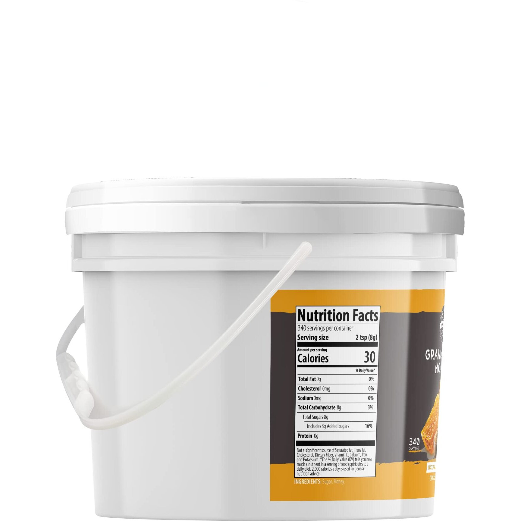 Birch & Meadow Granulated Honey (1 Gallon)