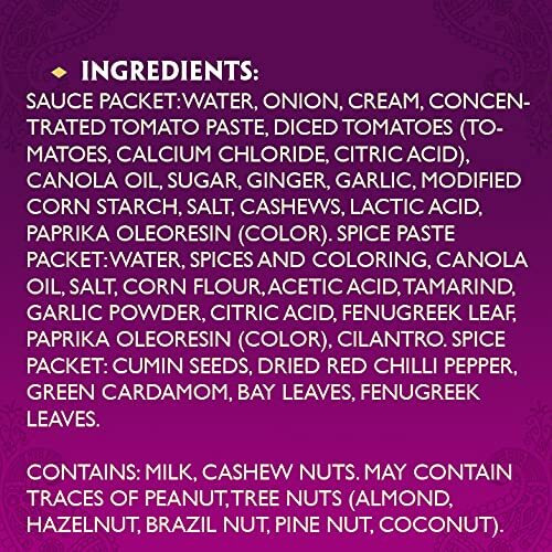 Patak's Tikka Masala Curry Sauce 3-Step Kit, Pre-Measured Ingredients Included, Fragrant Whole Spices, Tikka Masala Curry Spice Paste, And A Base Sauce, Vegetarian Friendly, 11 Oz (Pack Of 6)