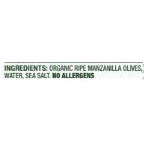 Lindsay Organic Small Black Ripe Pitted Olives, Pack Of 12, 6Oz Cans