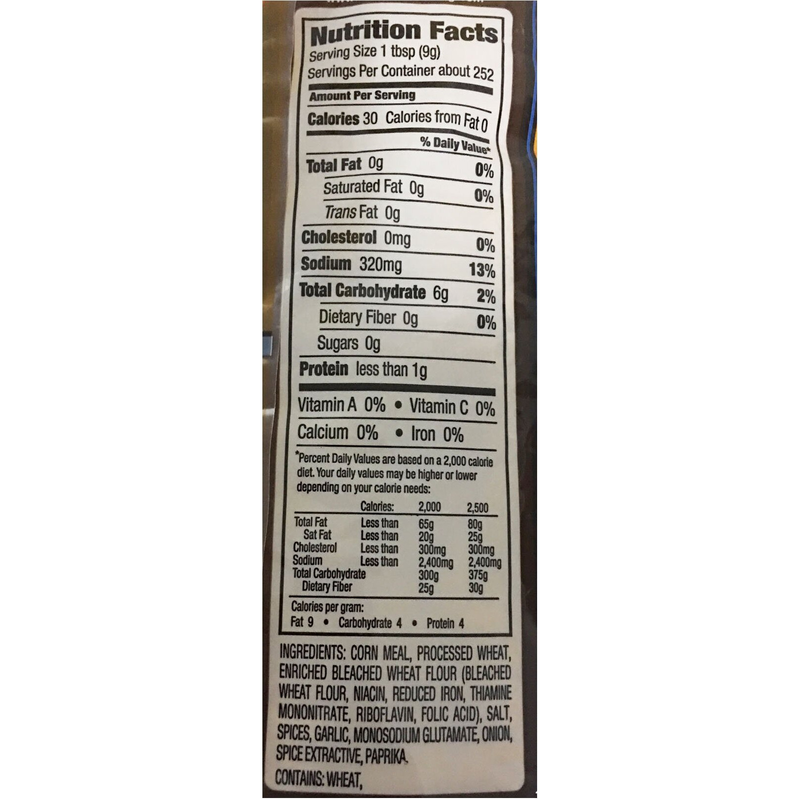 Andy's Seasoning Fish Breading Cajun 5 Lbs