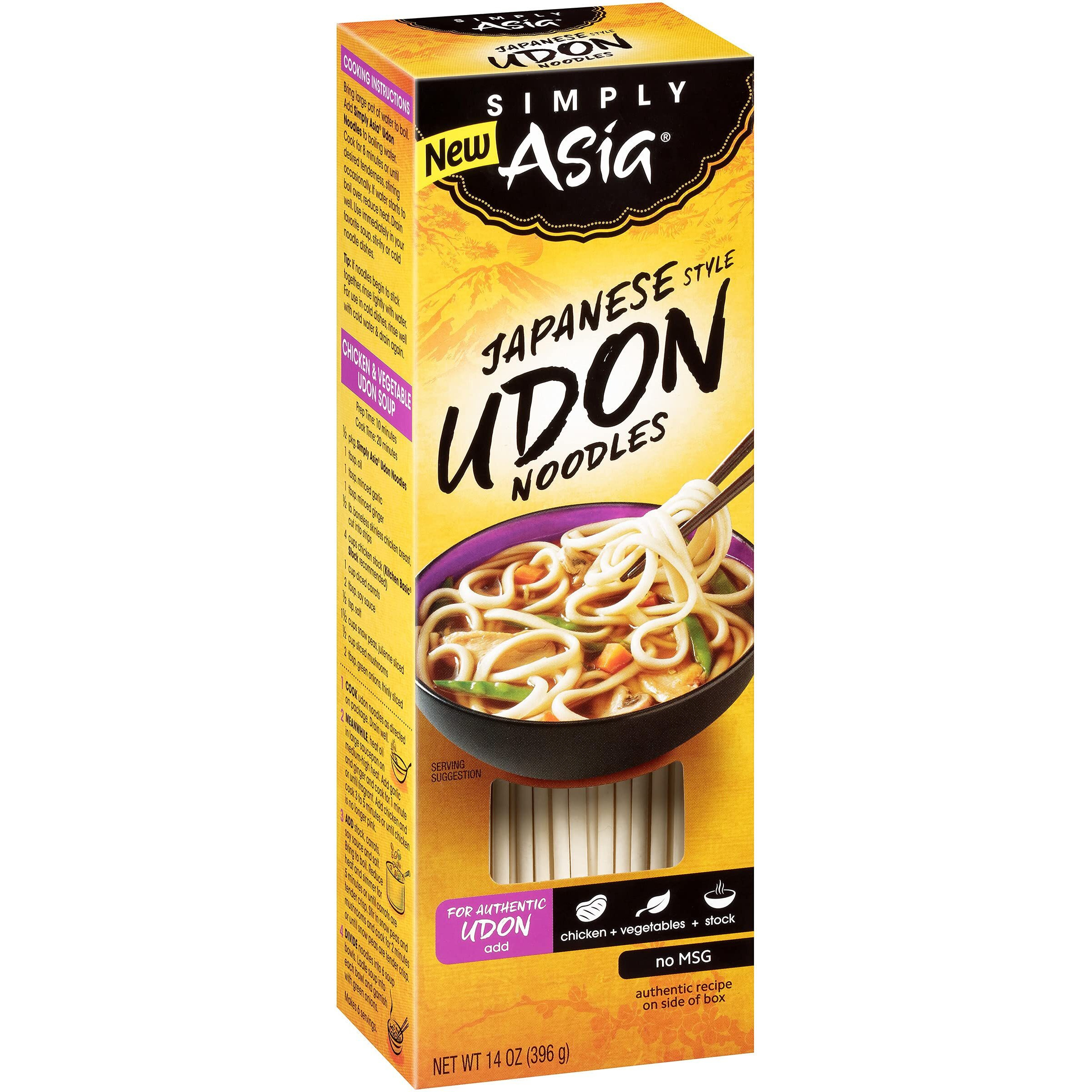 Simply Asia Japanese Style Udon Noodles, 14 Oz (Pack Of 6)