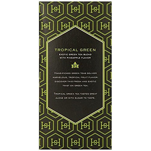 Harney & Sons, Tea, Tropical Green, Prem, Pack Of 6, Size - 20 Bag, Quantity - 1 Case