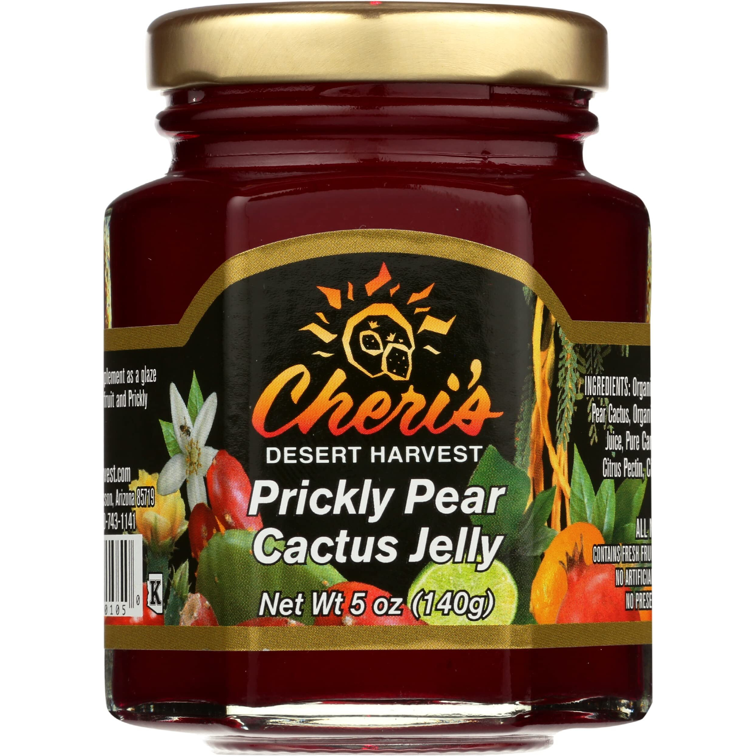 Cheris Desert Harvest Prickly Pear Cactus Jelly, 5 Oz