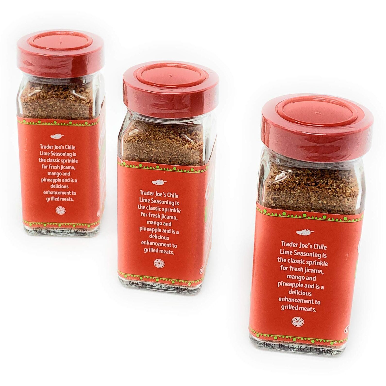 Trader Joe's Chile Lime Seasoning Blend, 2.9 Oz, Pack Of 3