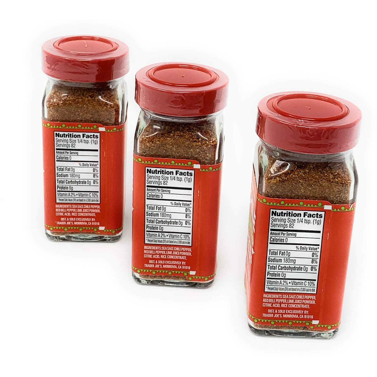 Trader Joe's Chile Lime Seasoning Blend, 2.9 Oz, Pack Of 3