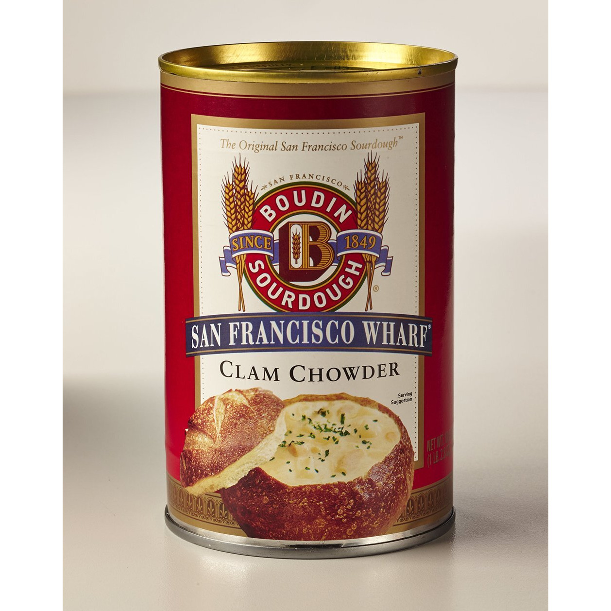 San Francisco Boudin Clam Chowder Soup -3 Pack