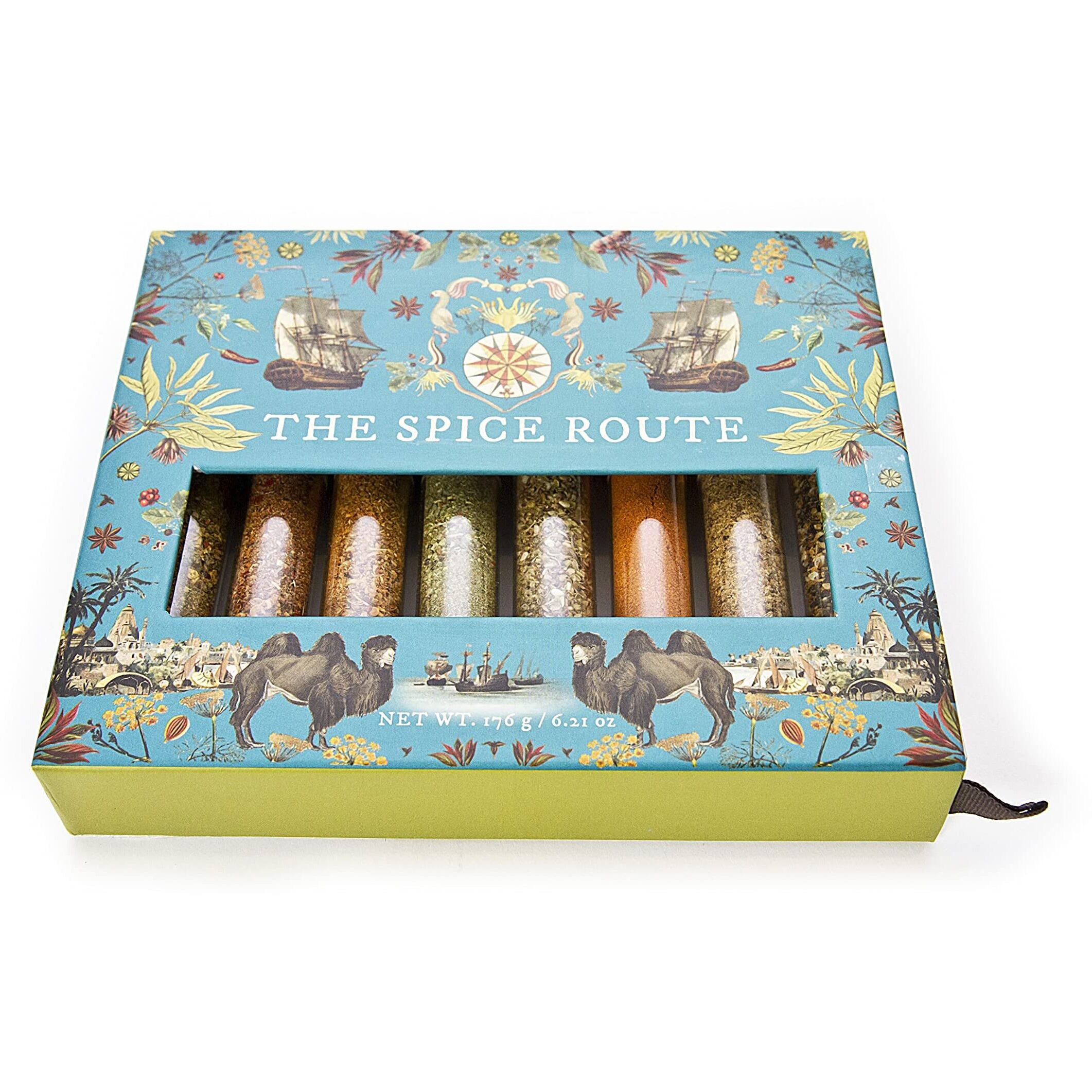 Eat.Art Spice Route | Superb Collection Of Iconic And Exotic Spice Blends From Around The Globe | 8-Pack Gift Set