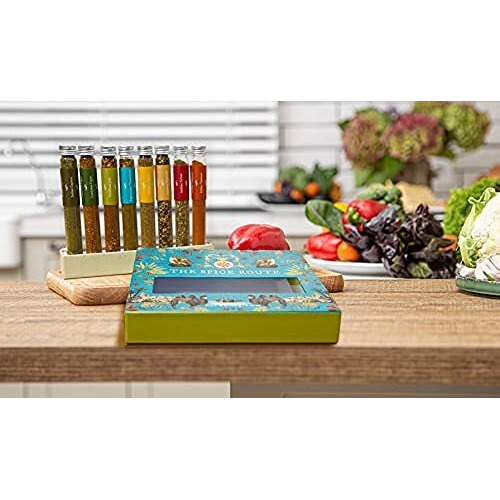 Eat.Art Spice Route | Superb Collection Of Iconic And Exotic Spice Blends From Around The Globe | 8-Pack Gift Set