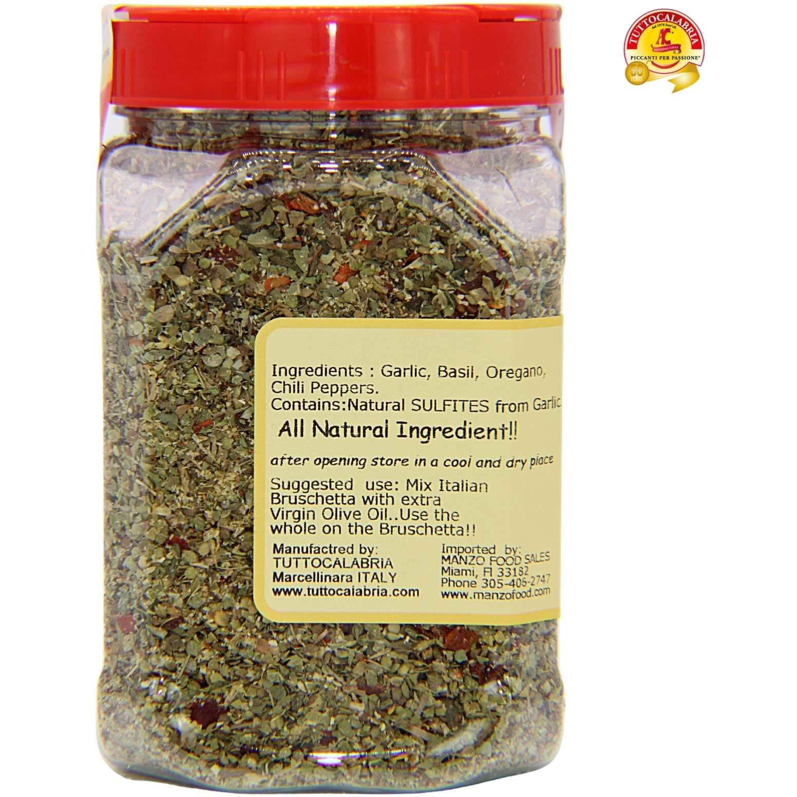 Spaghetti Sauce Seasoning, Spicy Italian Spaghettata, Add Oil To Pan, Heat, Mix In Seasoning, And Then Toss With Your Favorite Pasta, 250G, Tuttocalabria