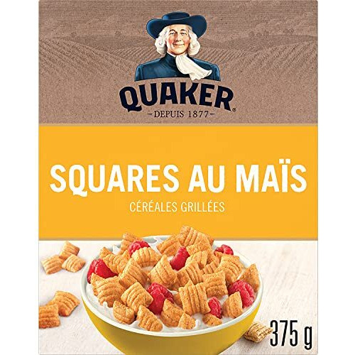 Quaker Corn Squares 375 G