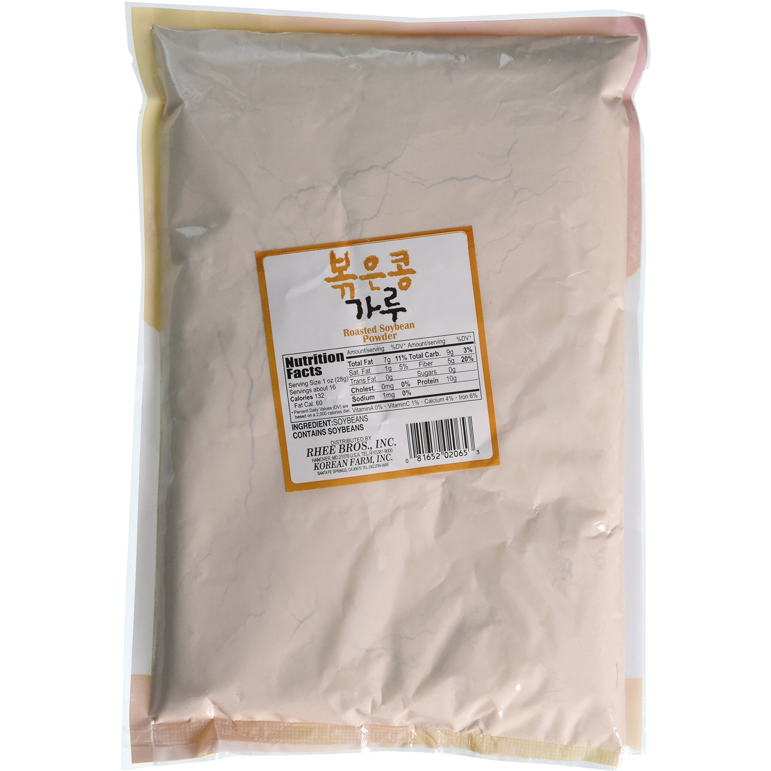 Assi Roasted Soy Powder Pound, 16 Ounce