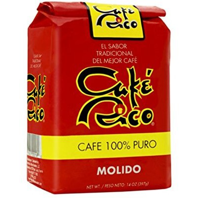 Cafe Rico Ground Regular Puerto Rican Coffee, 14 Ounce Bag (2 Pack)