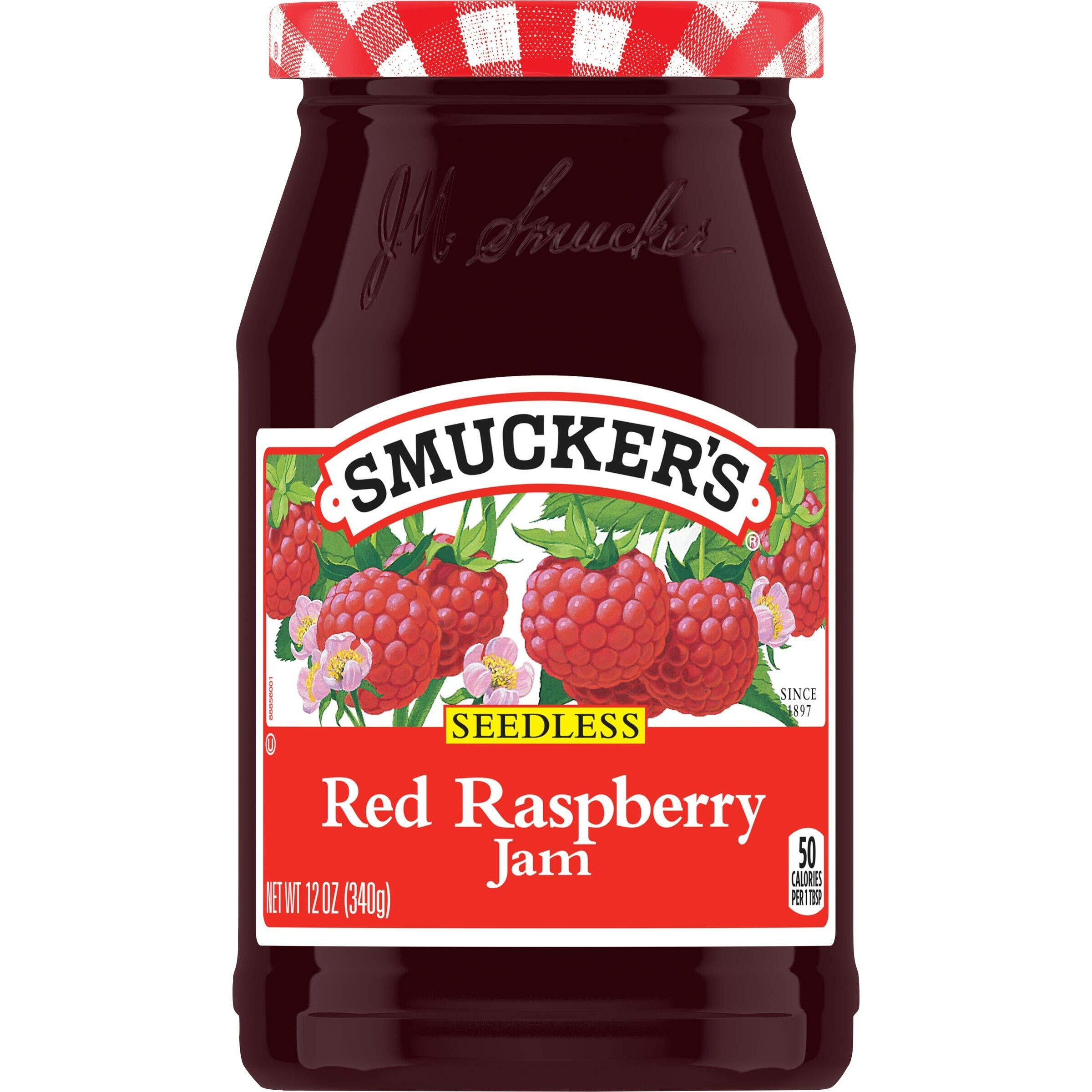 Smucker's Seedless Red Raspberry Jam, 12 Ounces