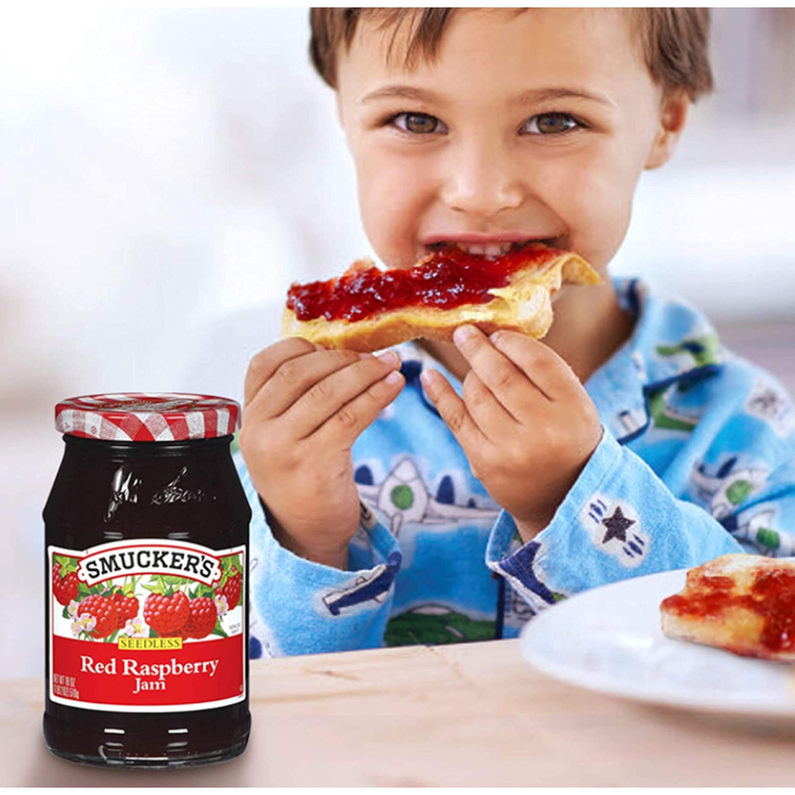 Smucker's Seedless Red Raspberry Jam, 12 Ounces