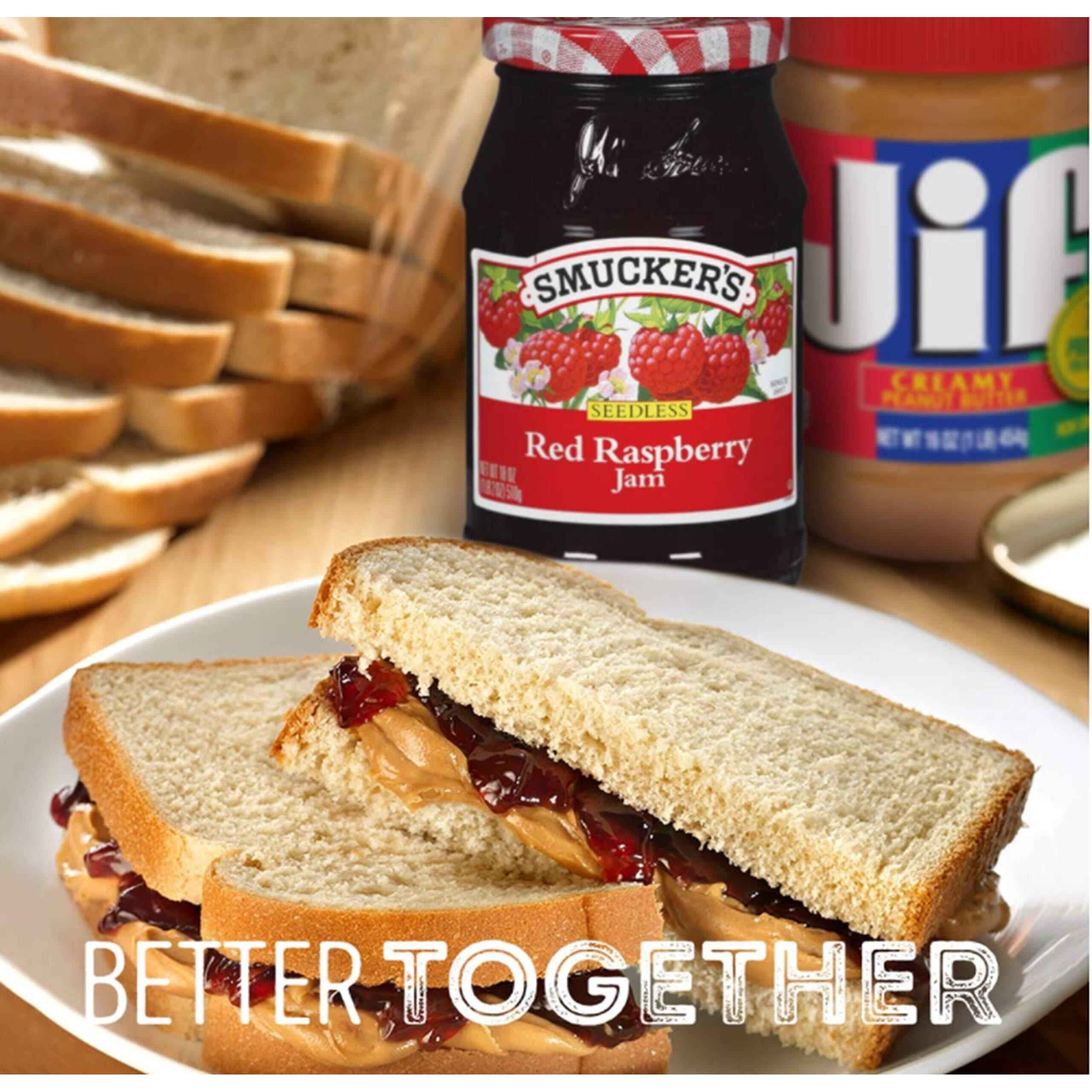 Smucker's Seedless Red Raspberry Jam, 12 Ounces