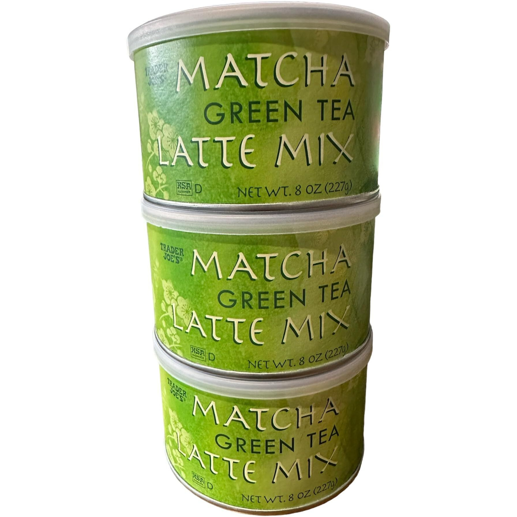 Trader Joe's Matcha Green Tea Latte Mix (Pack Of 3)