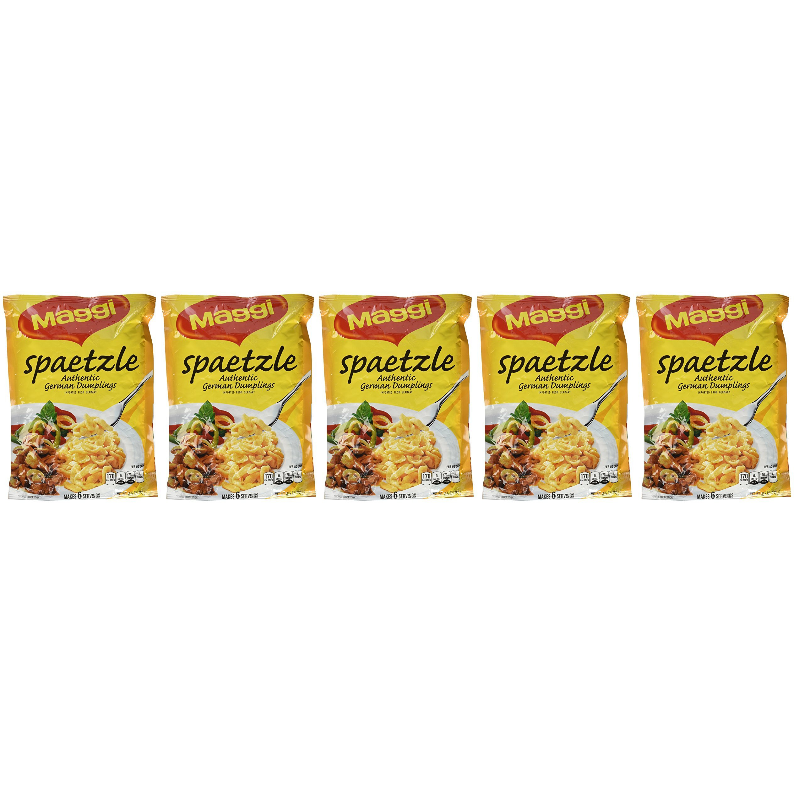 Maggi Spaetzle Noodles, 10.5 Oz (Pack Of 5)