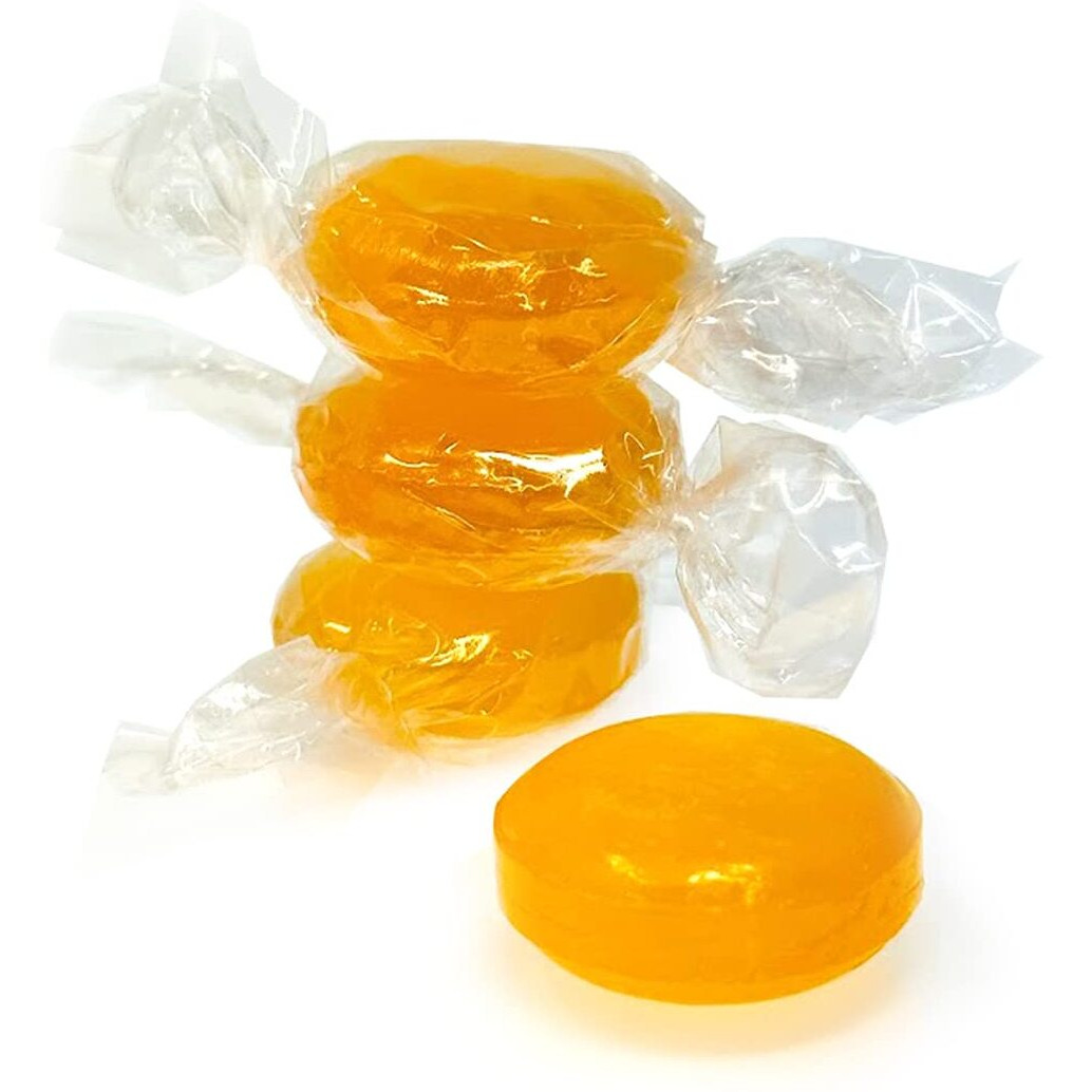 Sweetgourmet Sugar-Free Butterscotch Buttons Arcor Bulk Hard Candy | 1 Pound