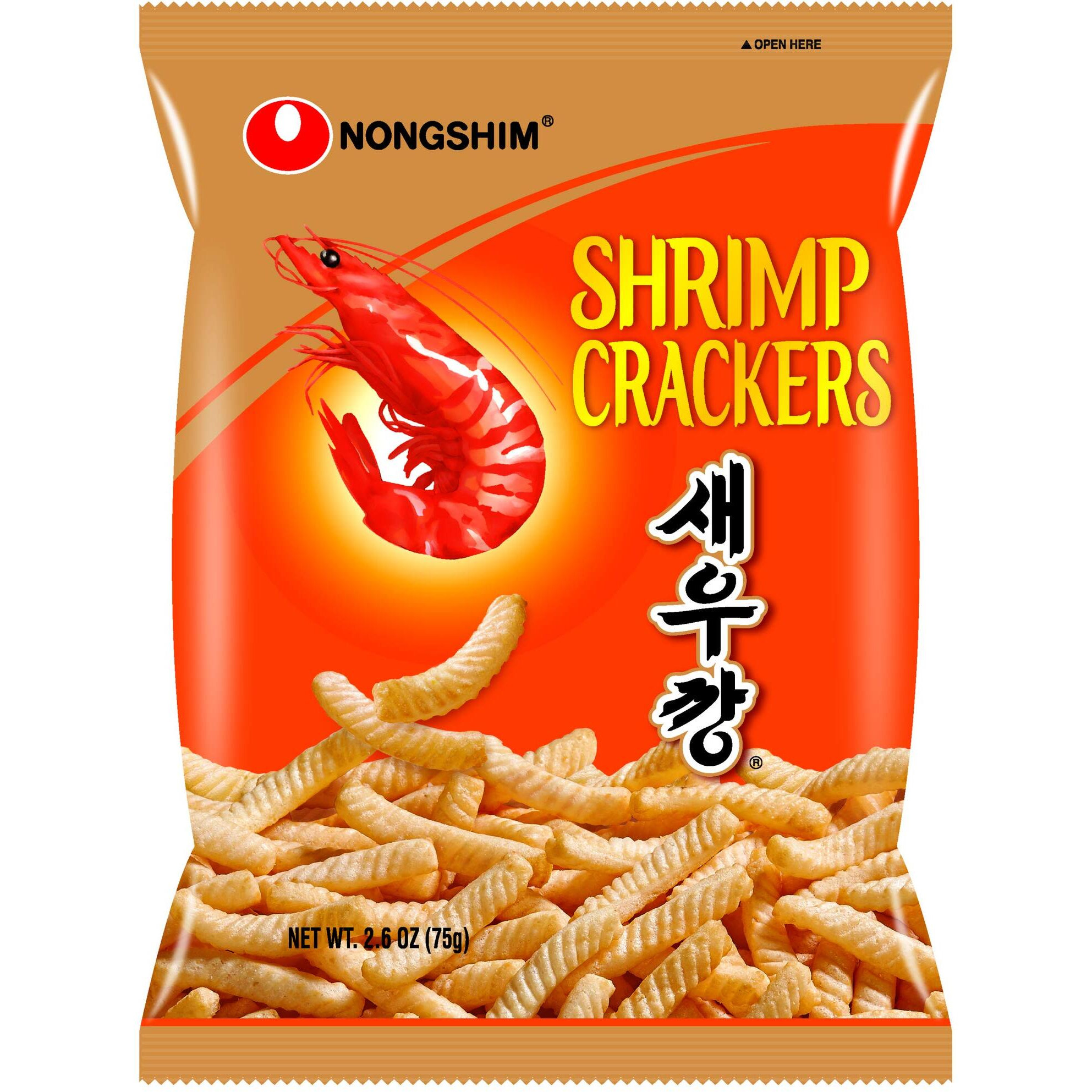 Nongshim Snacks, Shrimp Crackers, 2.64 Ounce (Pack Of 12)
