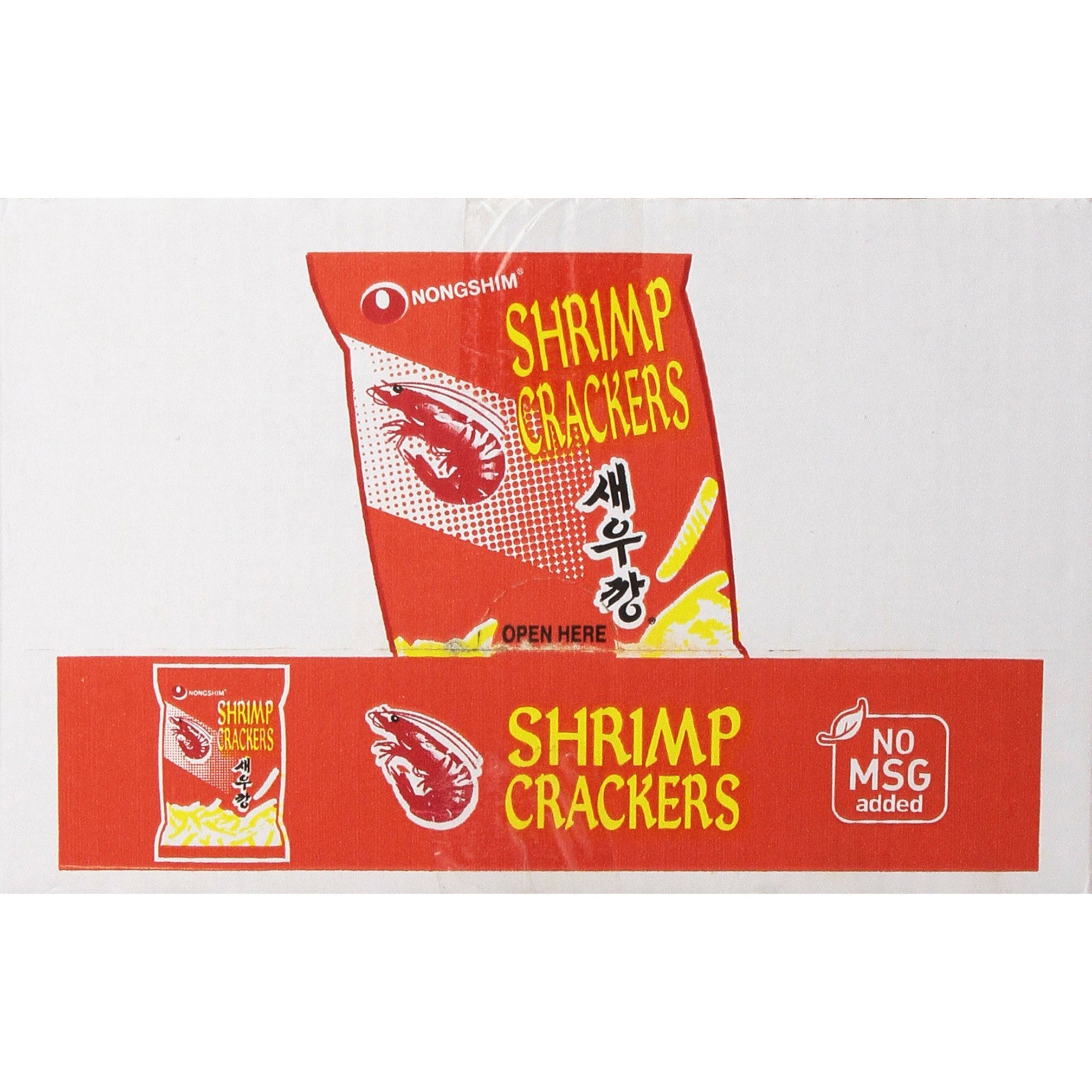 Nongshim Snacks, Shrimp Crackers, 2.64 Ounce (Pack Of 12)