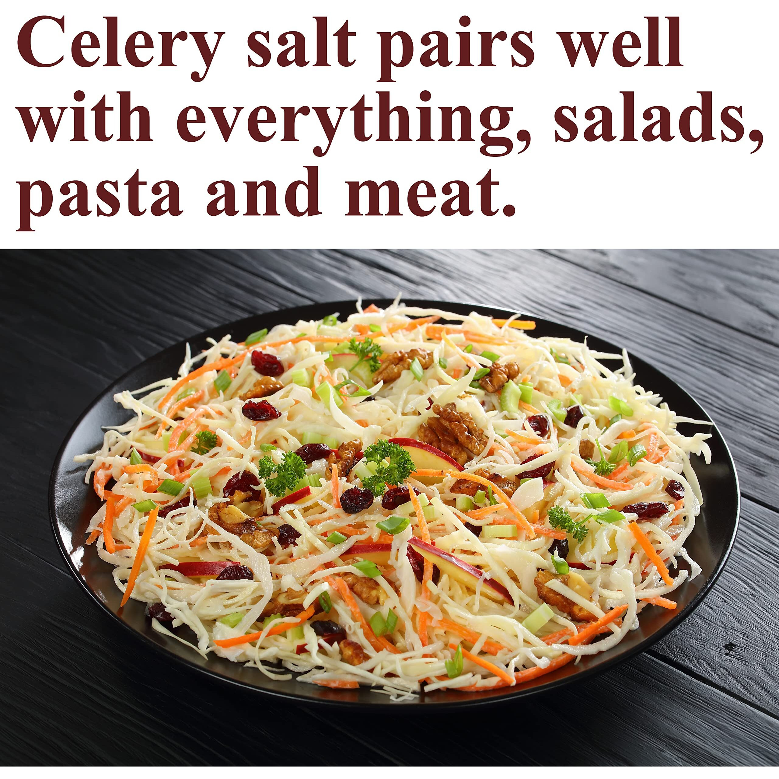 The Spice Way Celery Salt - 1 Lb. - Fresh Celery Salt Seasoning Blend