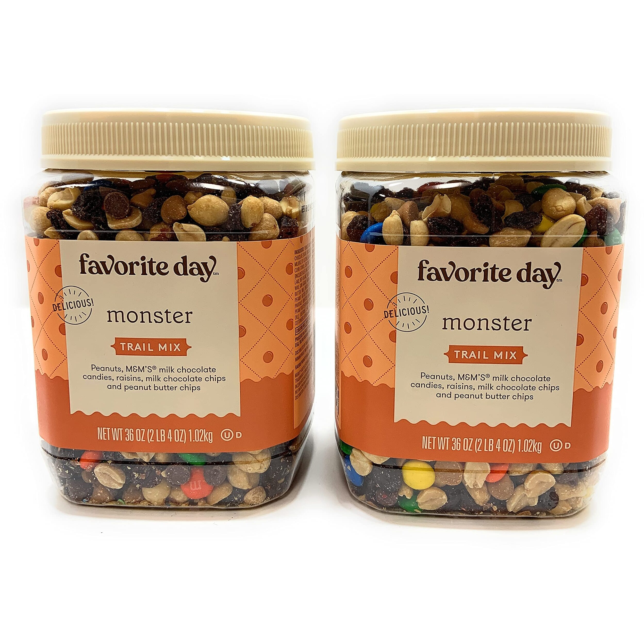 Favorite Day Monster Trail Mix 2-Pack (72Oz.) 2.25 Pound (Pack Of 2)